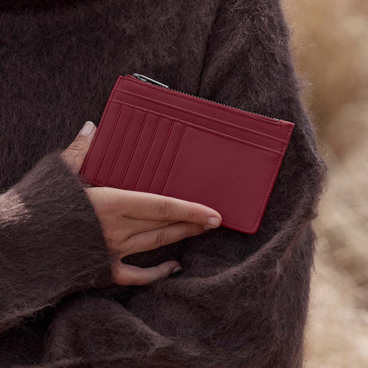 Gone Again Wallet - Rouge Nappa - Chillis &amp; More NZ