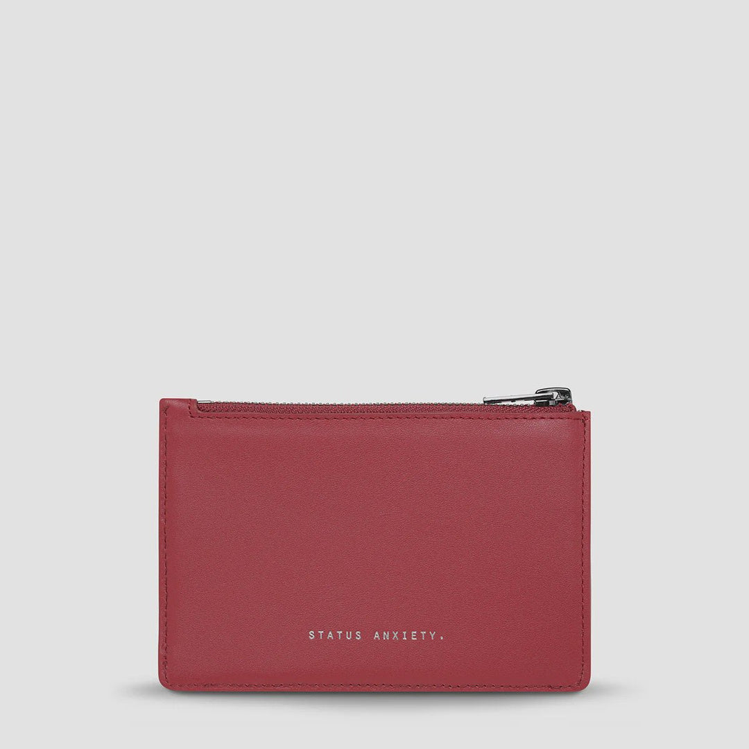 Gone Again Wallet - Rouge Nappa - Chillis &amp; More NZ