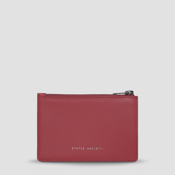 Gone Again Wallet - Rouge Nappa - Chillis &amp; More NZ