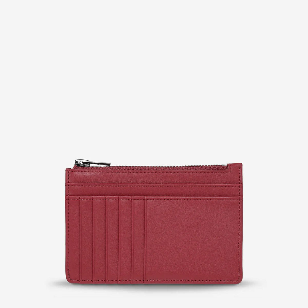 Gone Again Wallet - Rouge Nappa - Chillis &amp; More NZ
