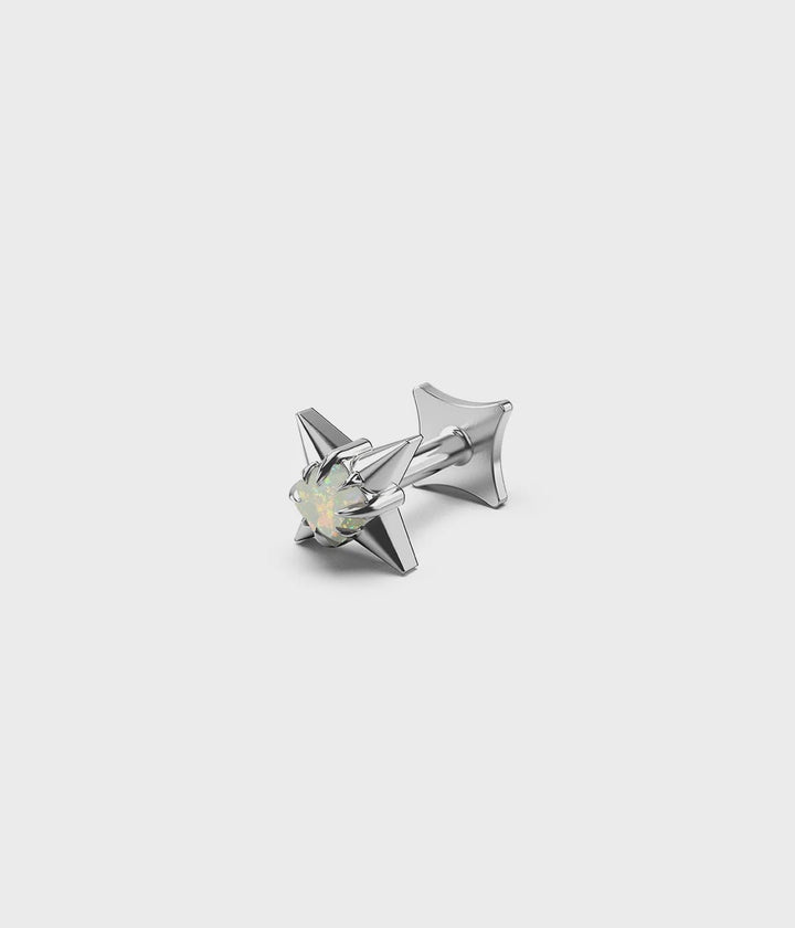 Gothic Star Flat Back Earring - Chillis & More NZ