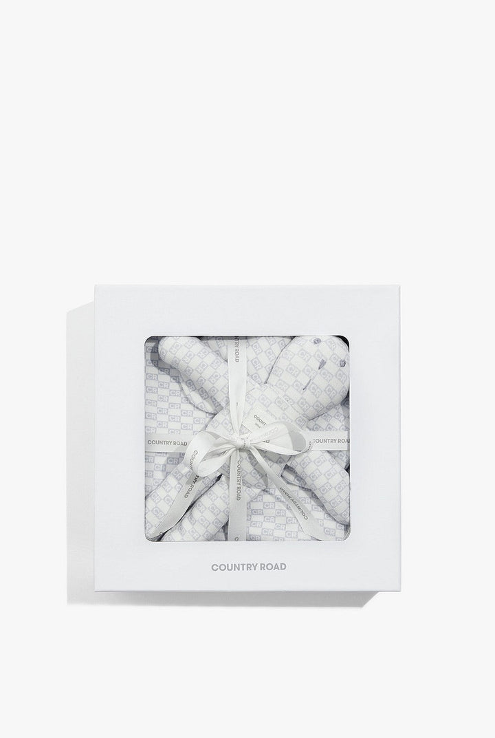 GOTS - certified Organic Logo Gift Set - Pale Grey - Chillis & More NZ