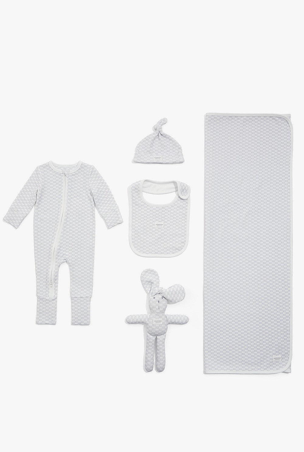 GOTS - certified Organic Logo Gift Set - Pale Grey - Chillis & More NZ