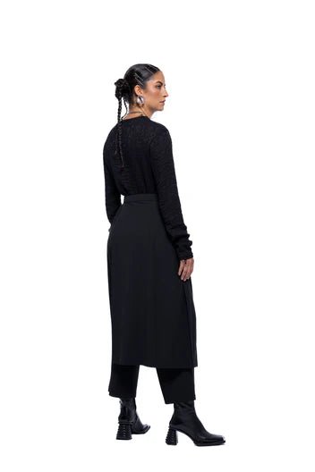Greta Skort Pant - Black - Chillis &amp; More NZ