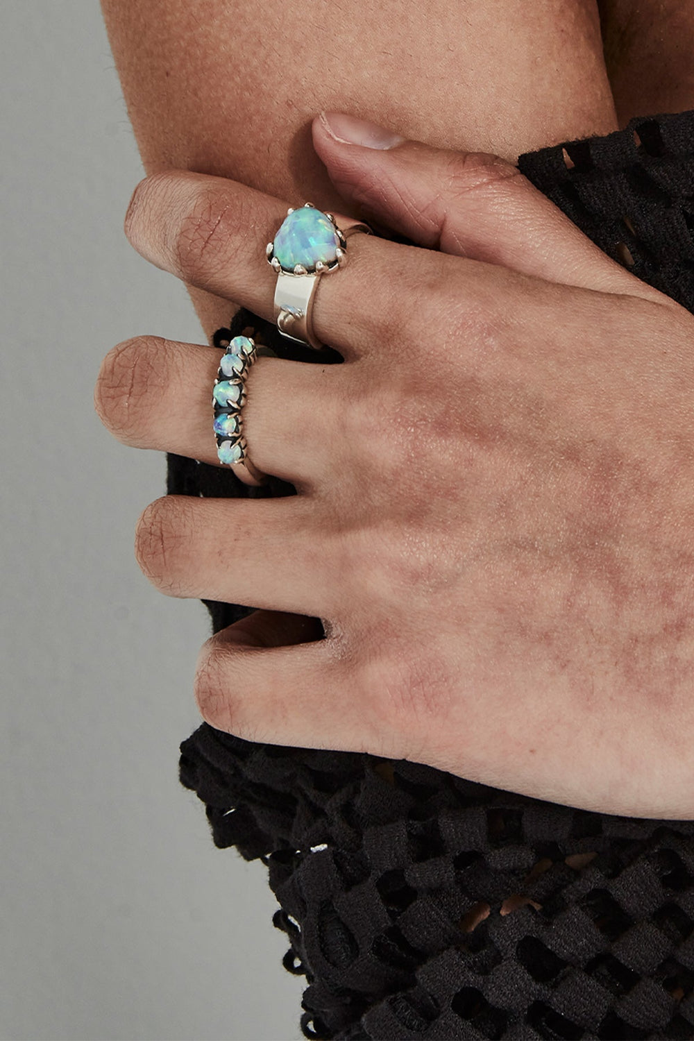 Halo Cluster Ring - Opal - Chillis & More NZ
