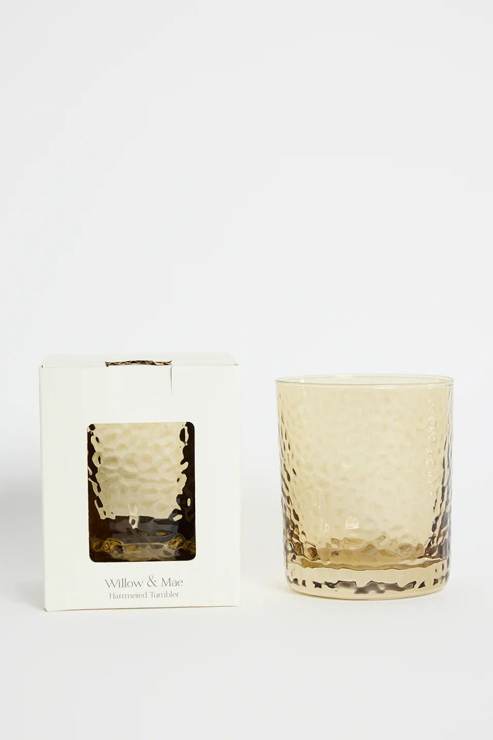 Hammered Amber Tumbler - Chillis & More NZ