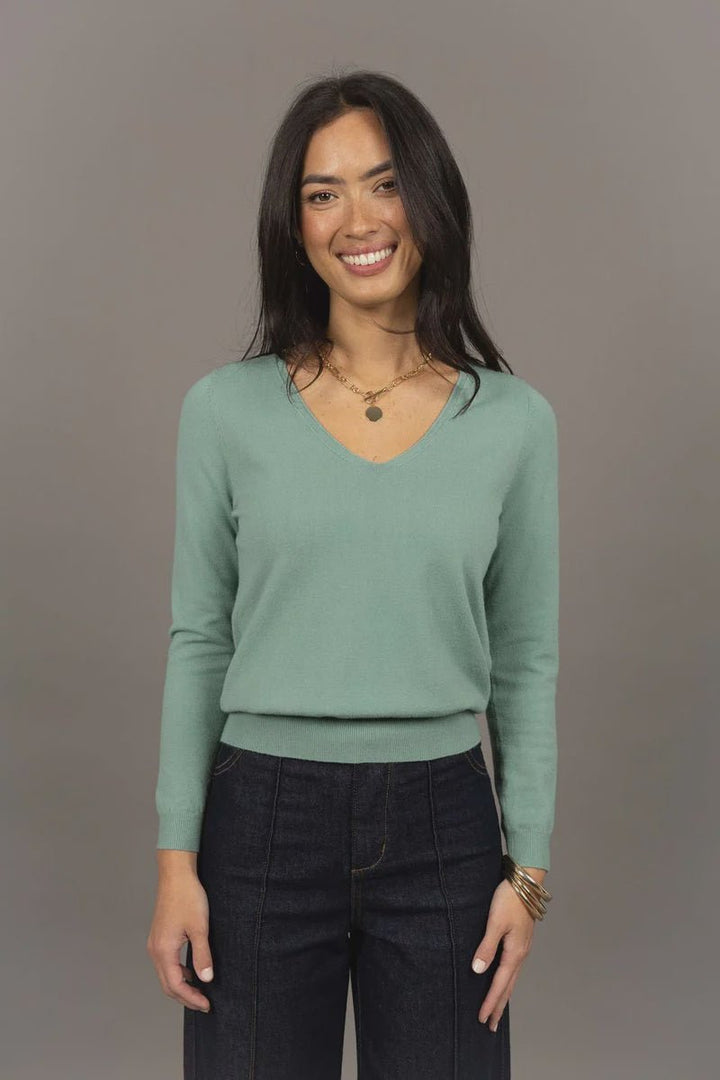 Hanna Jumper - Seafoam - Chillis & More NZ