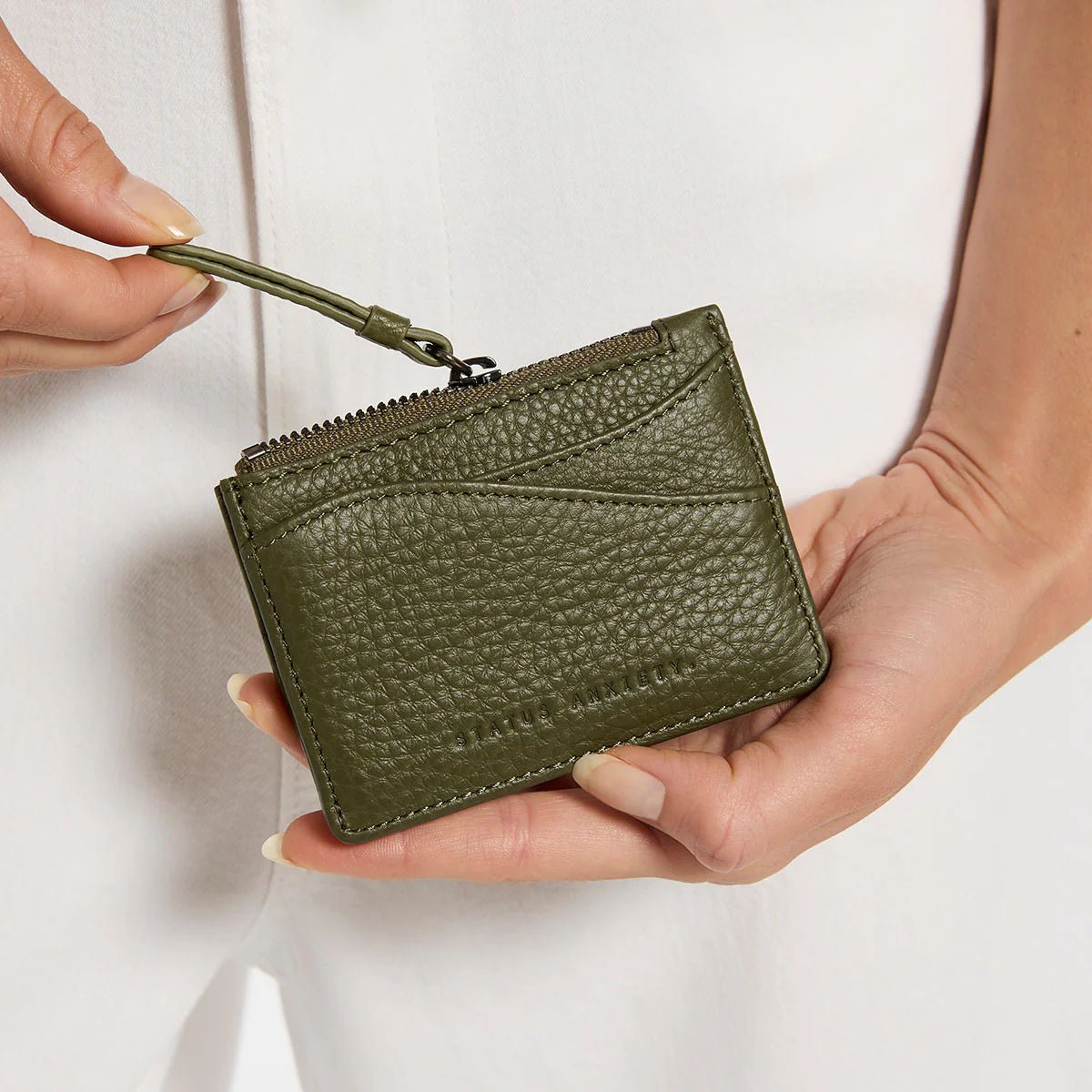 Hearts Still Beating Wallet - Khaki - Chillis & More NZ