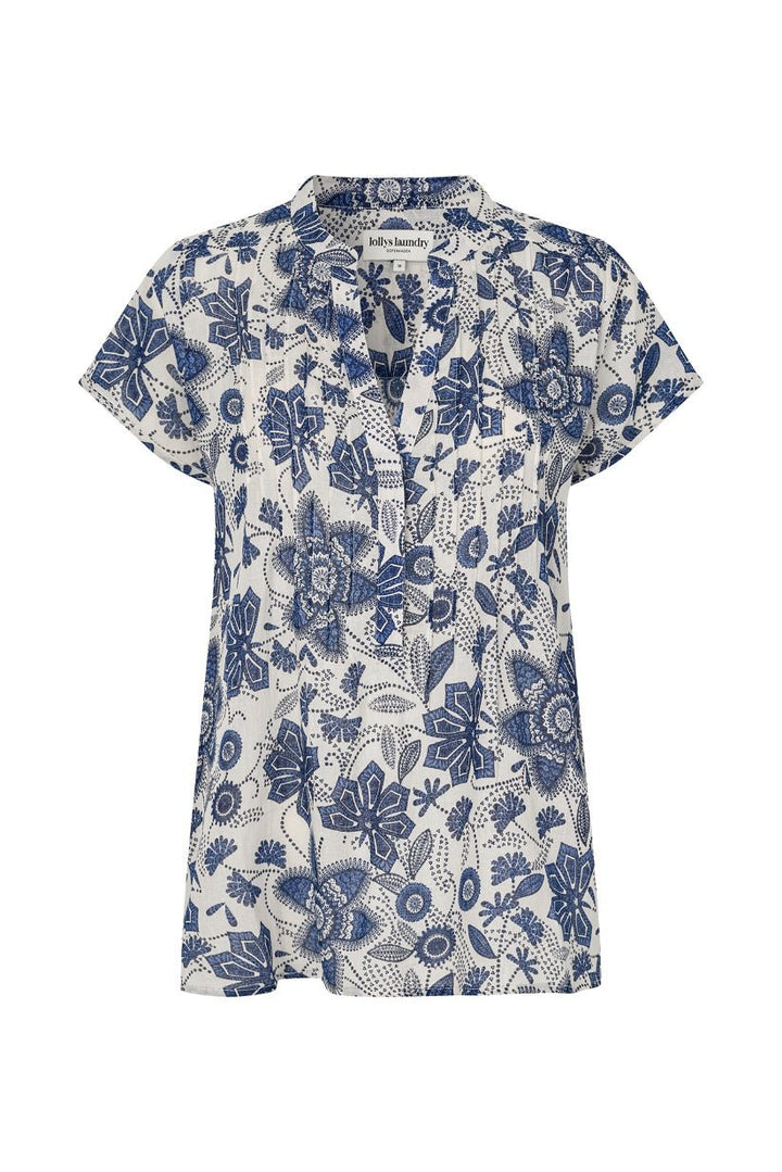HeatherLL Top SS in Blue - Chillis & More NZ