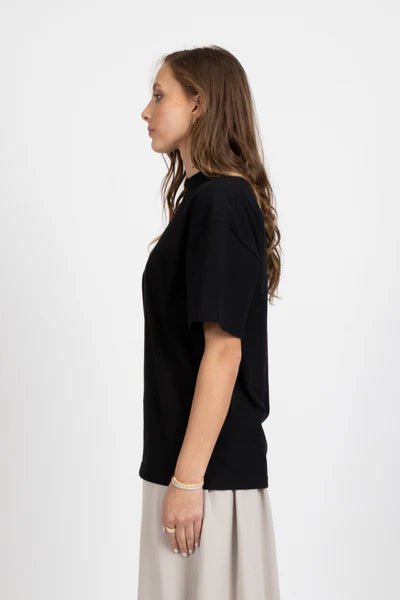 Heavy Tee Not Paris - Black - Chillis & More NZ