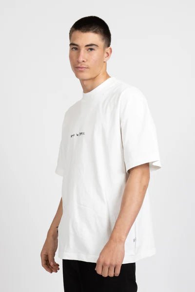Heavy Tee Not Paris - White - Chillis & More NZ