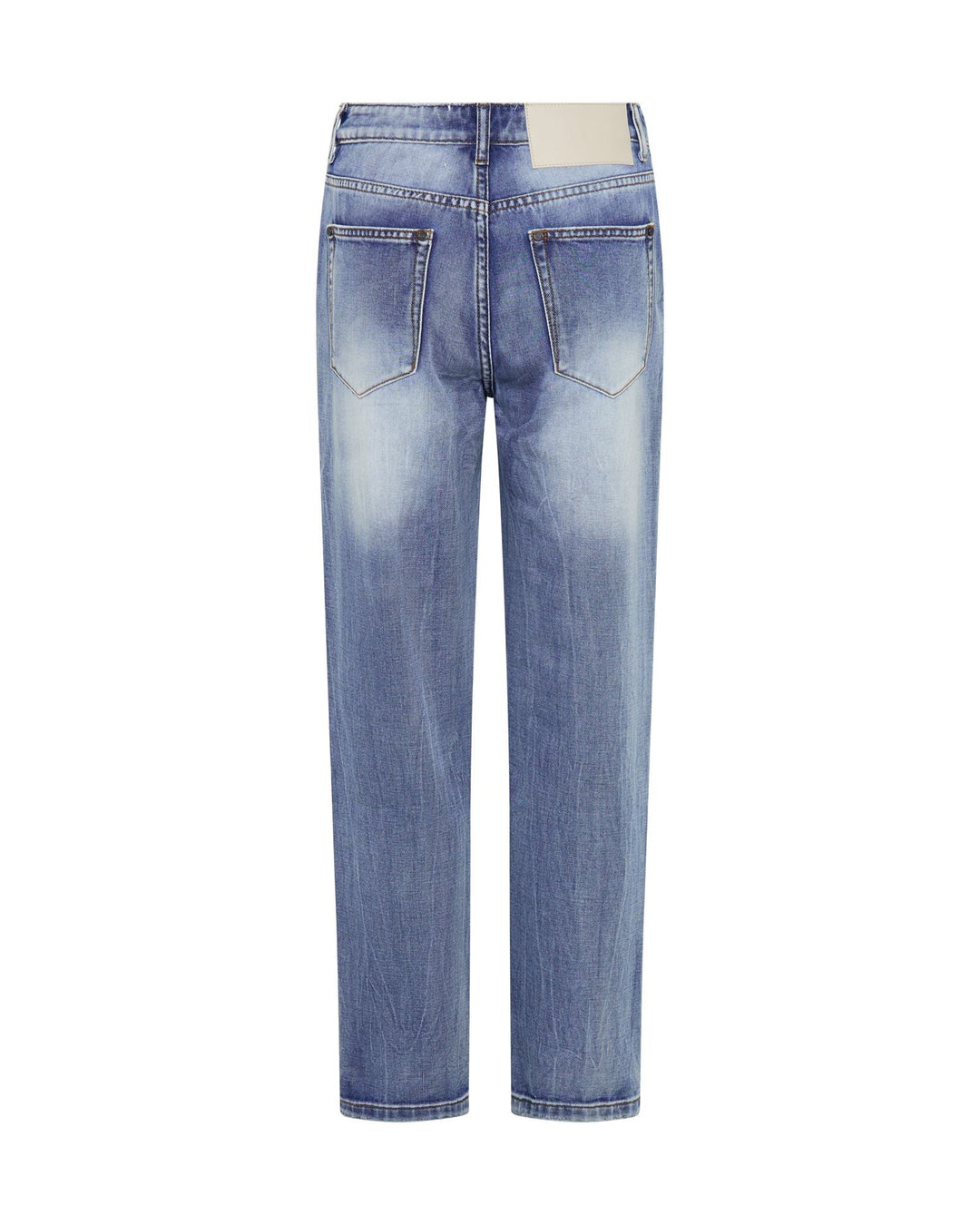 High Waist Slims Cropped Jean - Blue Summer - Chillis & More NZ