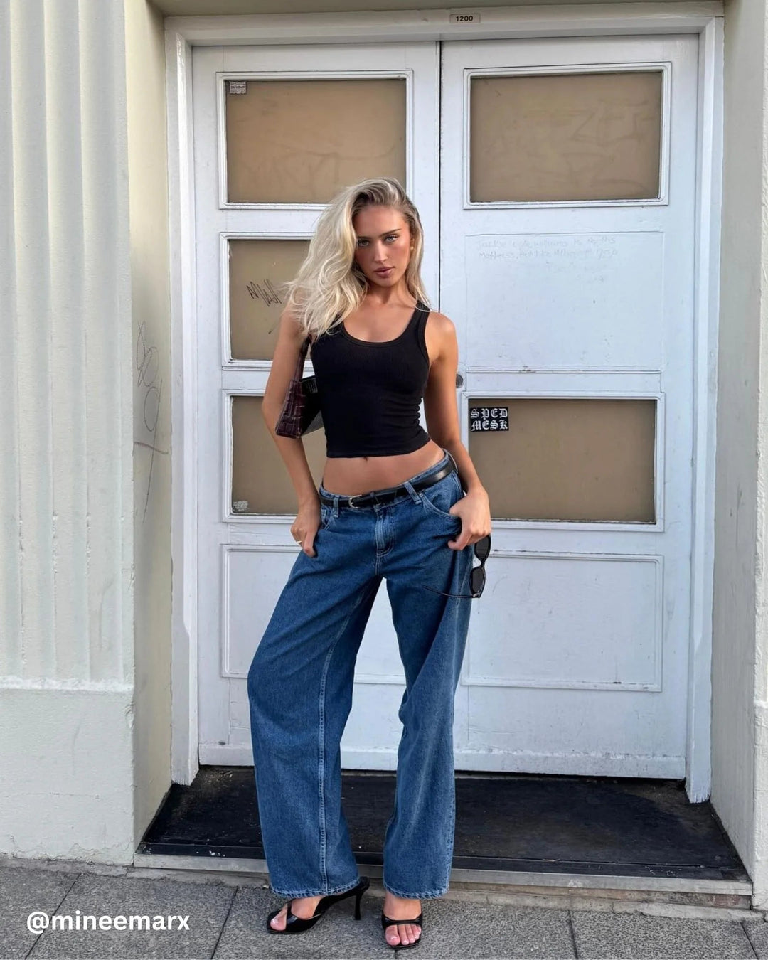 Hill Low Relaxed Jean - Haze Mid Retro Contrast - Chillis & More NZ
