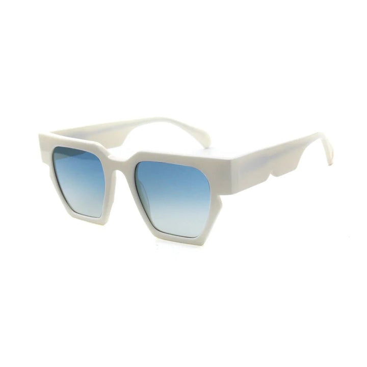 Homage Ivory w Blue Sunglasses - Chillis & More NZ