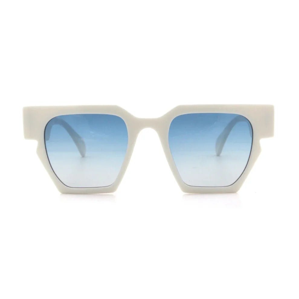 Homage Ivory w Blue Sunglasses - Chillis & More NZ