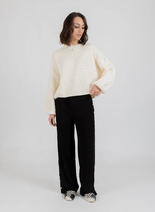 Honeycomb Knit - Butter - Chillis & More NZ