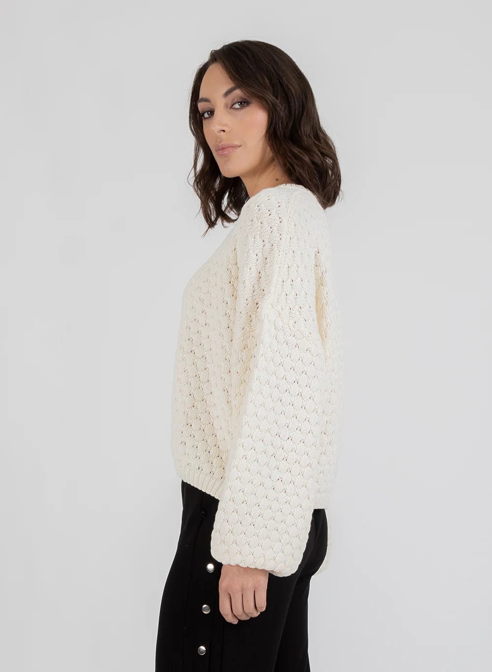 Honeycomb Knit - Butter - Chillis & More NZ