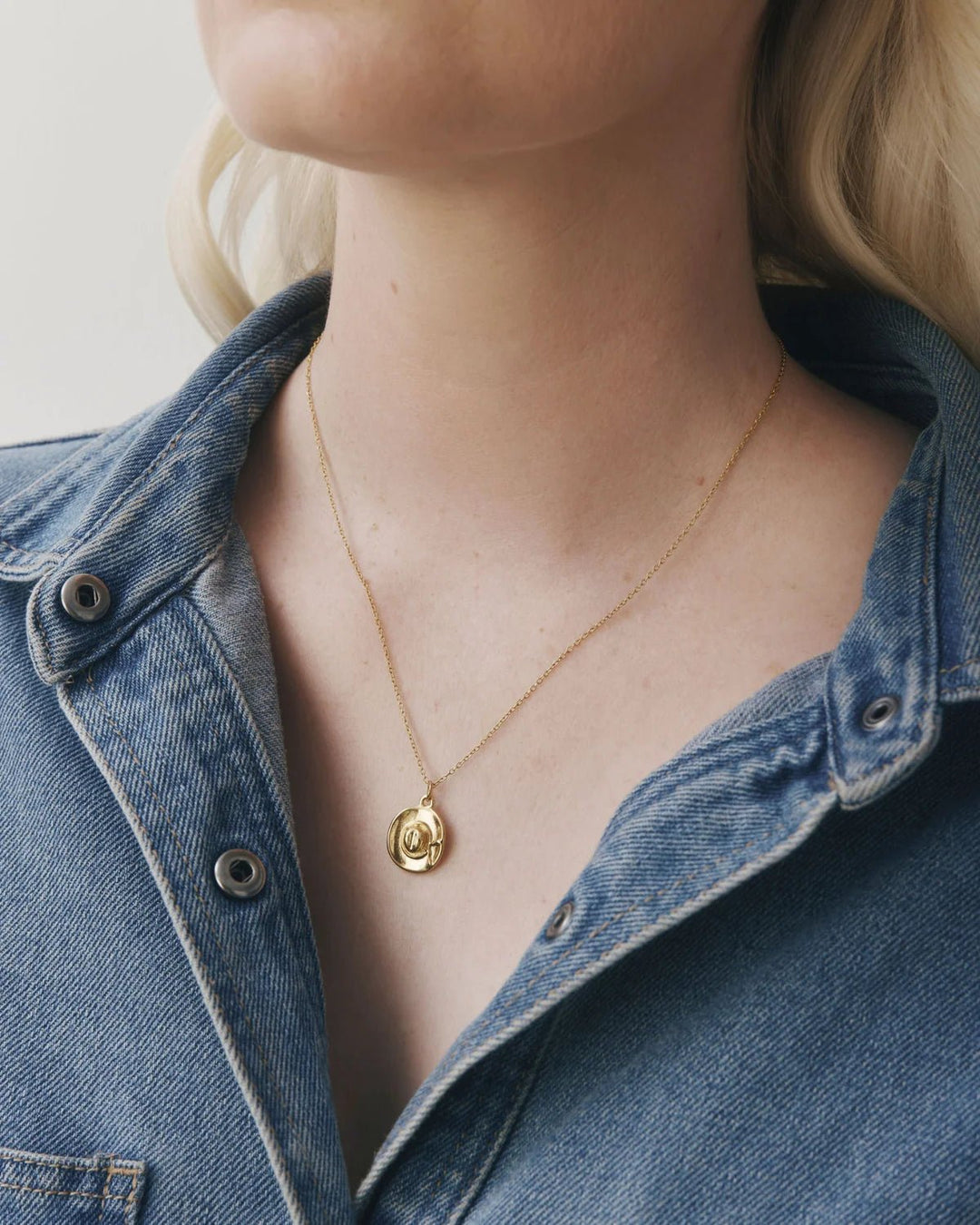 Howdy Necklace - Gold - Chillis & More NZ