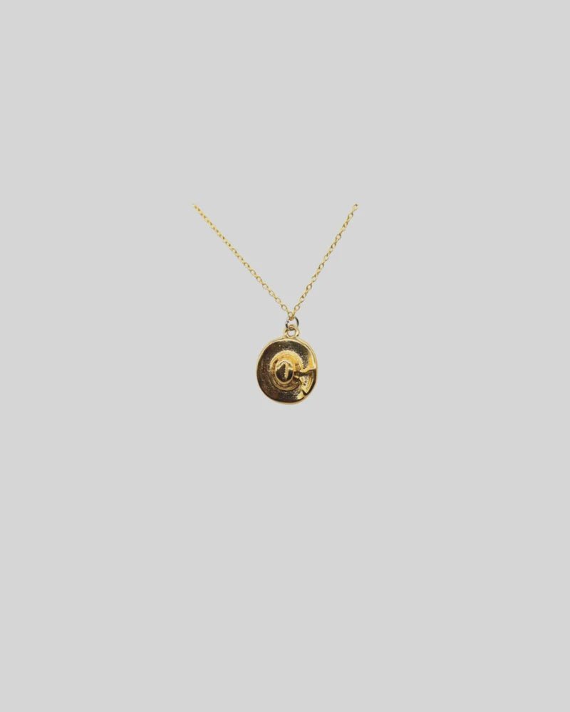 Howdy Necklace - Gold - Chillis & More NZ