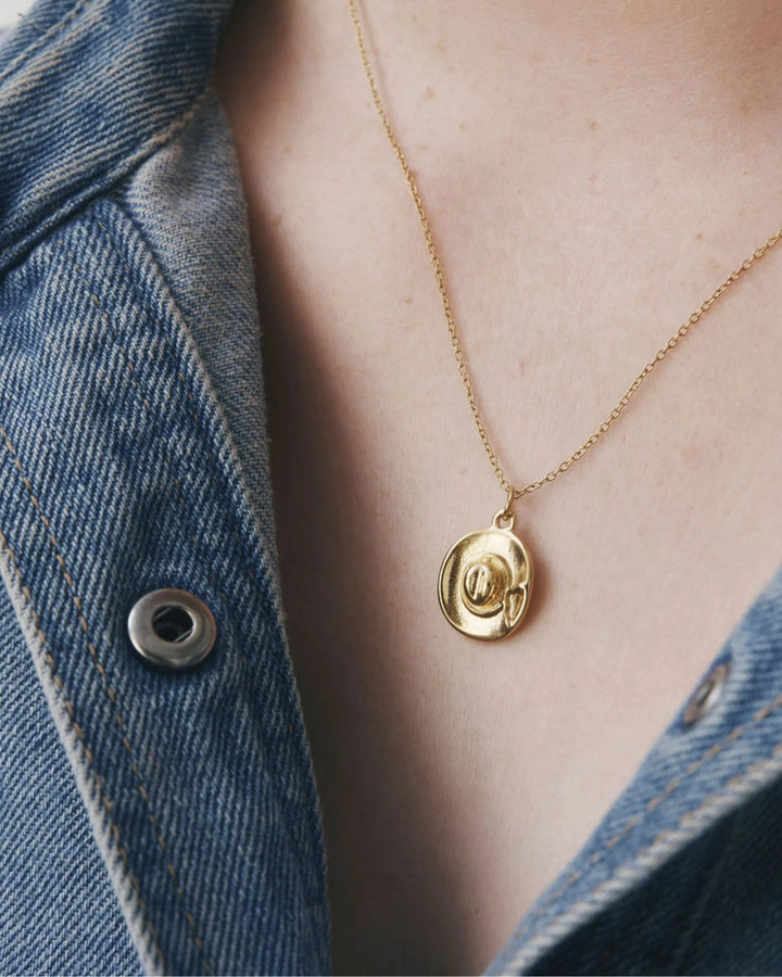 Howdy Necklace - Gold - Chillis & More NZ