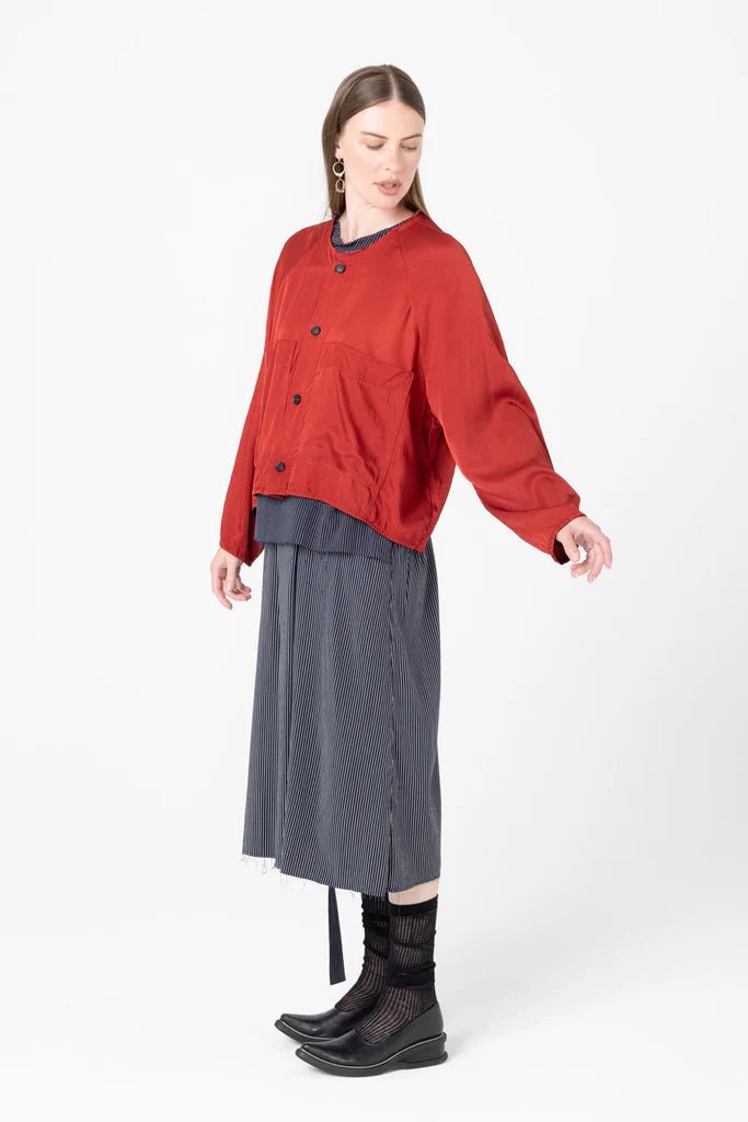 Hyatt Jacket - Brick - Chillis & More NZ