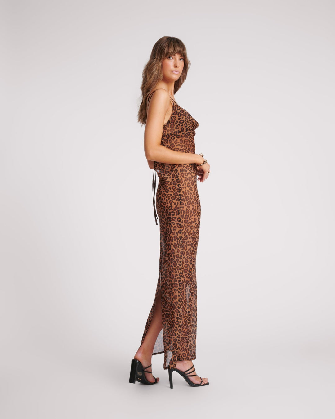 Jagger Long Slip Dress - Animal - Chillis & More NZ