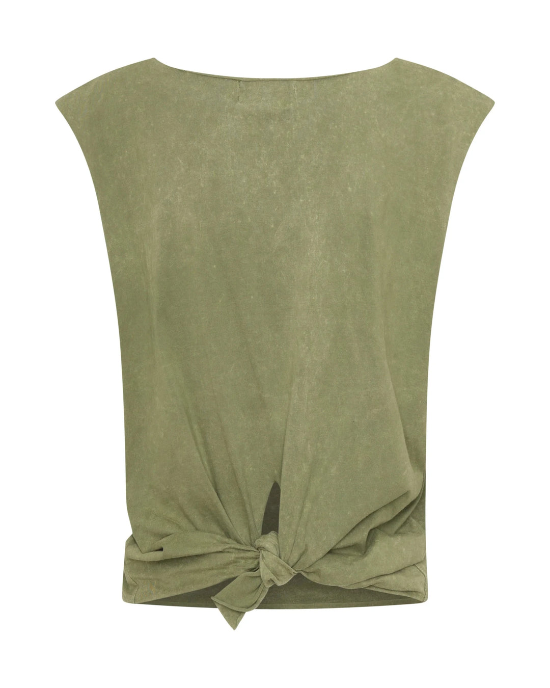 Khaki Vintage Tank - Chillis & More NZ