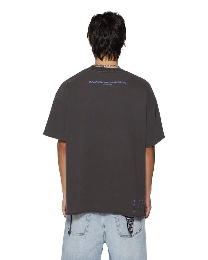 Kingdom Ekcess Tee - Faded Black - Chillis & More NZ