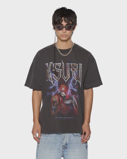 Kingdom Ekcess Tee - Faded Black - Chillis & More NZ
