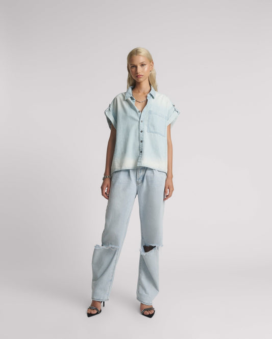 Kings Road Denim Top - Classic - Chillis & More NZ