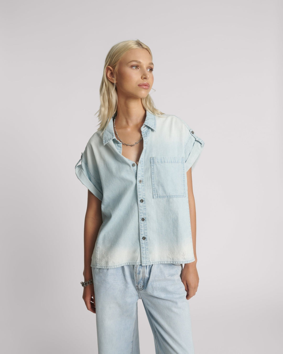 Kings Road Denim Top - Classic - Chillis & More NZ