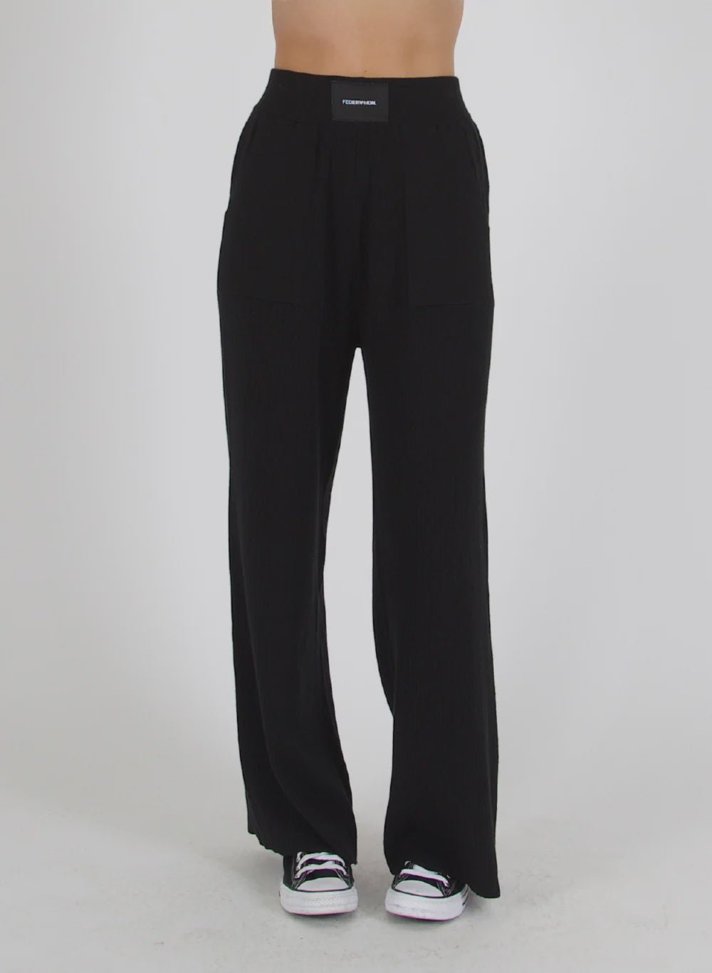 Knit Pant - Black - Chillis & More NZ