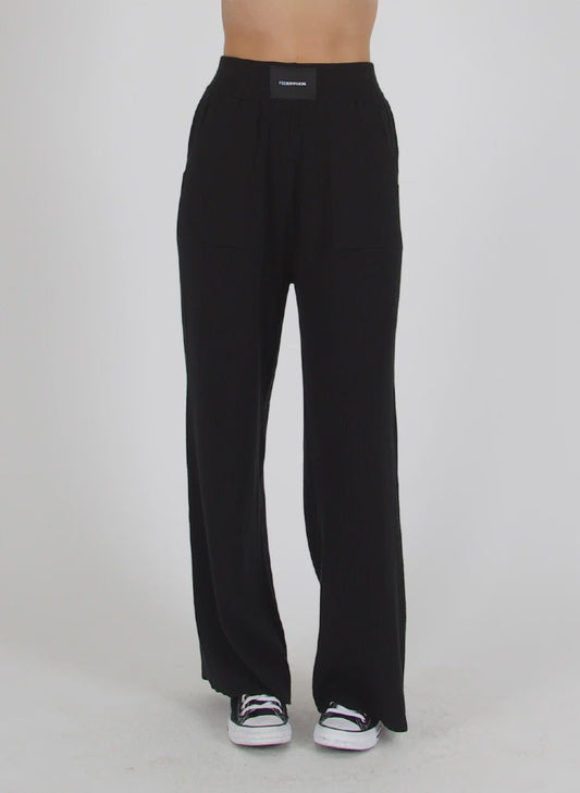 Knit Pant - Black - Chillis & More NZ