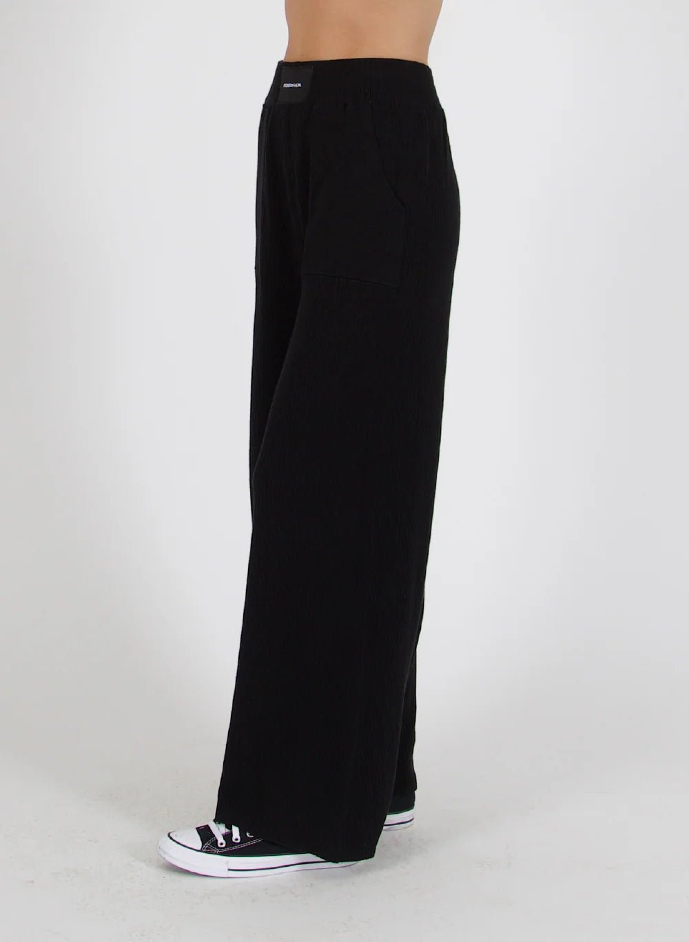 Knit Pant - Black - Chillis & More NZ