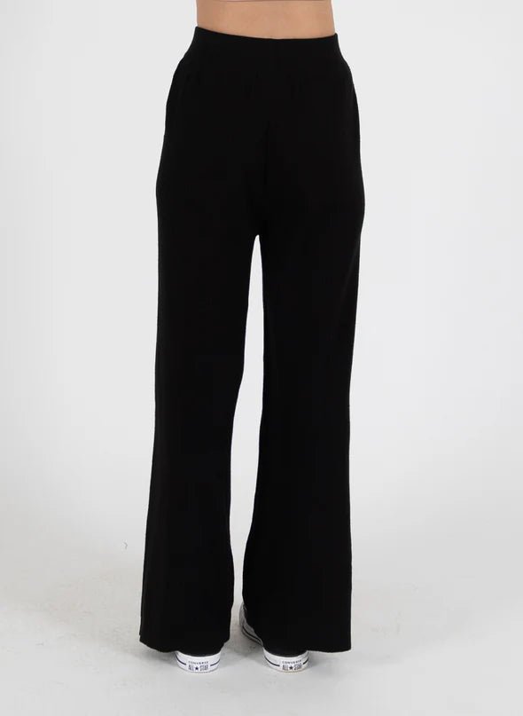 Knit Pant - Black - Chillis & More NZ