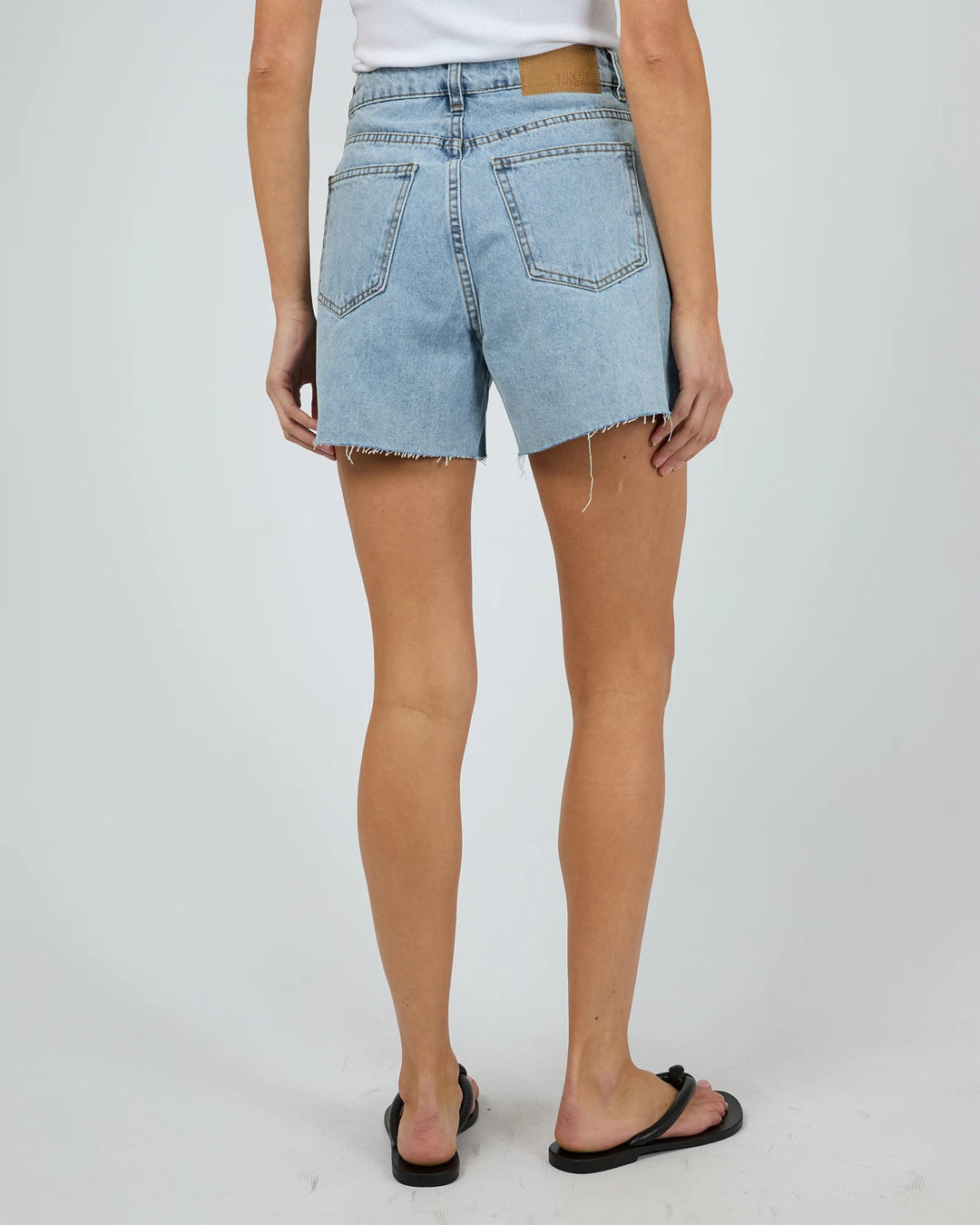 Kyia Short Destroyed - Light Blue - Chillis & More NZ