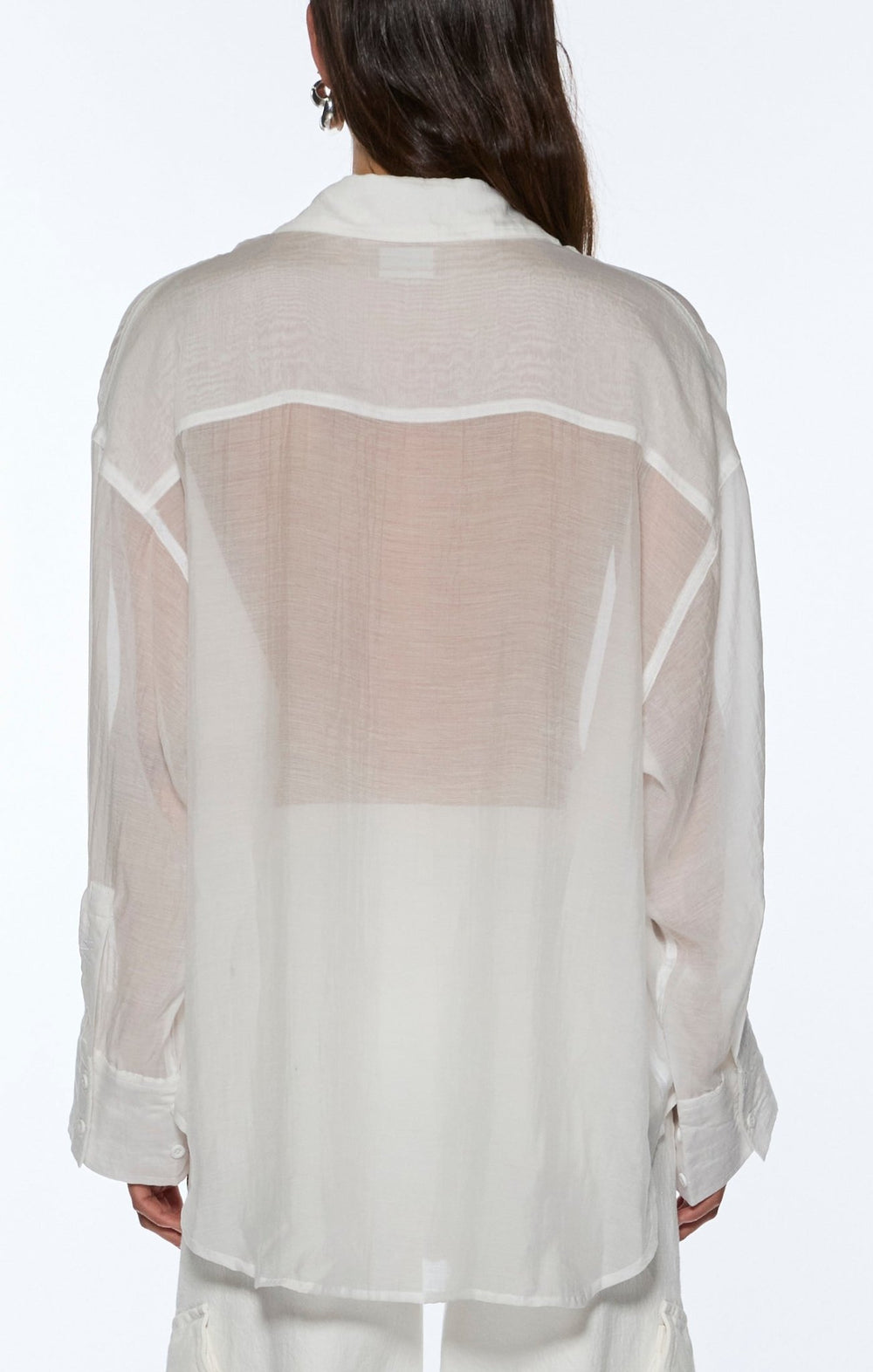 Labels Astra Ls Shirt - White - Chillis & More NZ