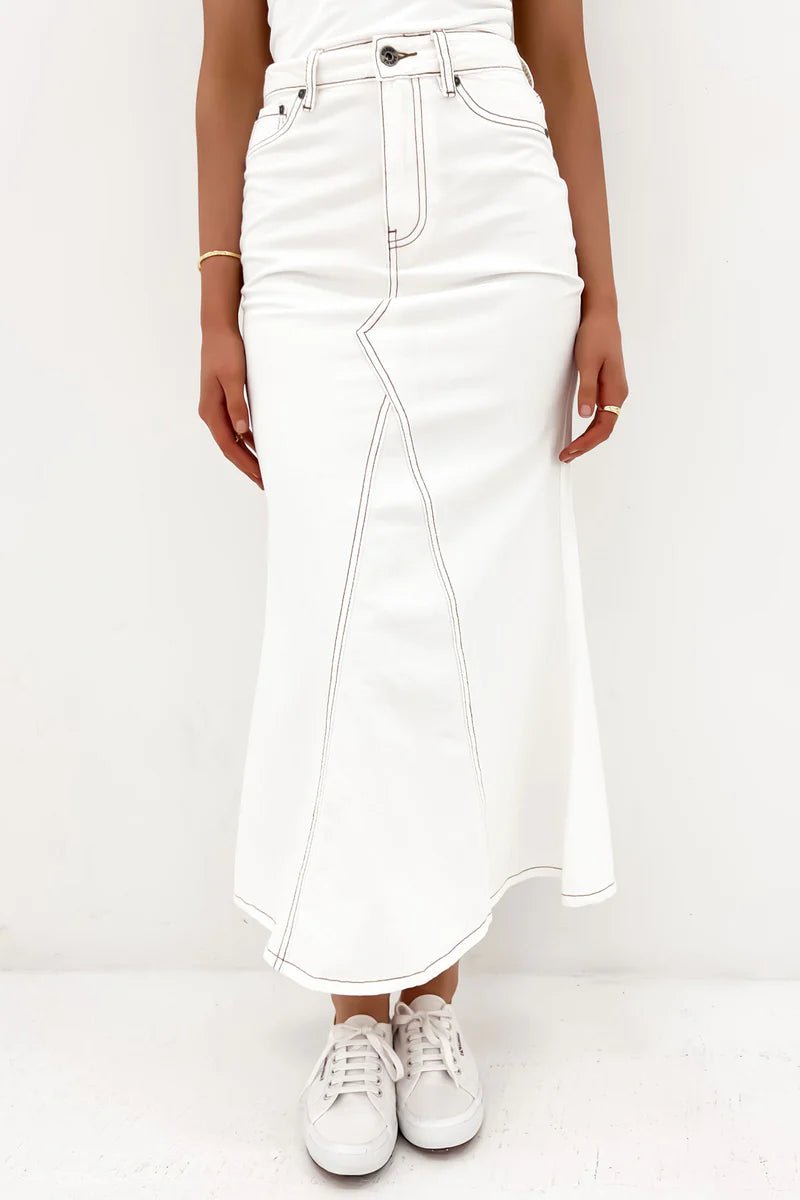 Lana Skirt - Vintage White - Chillis & More NZ