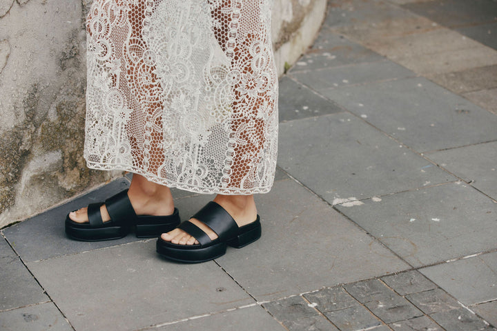 Latitude Slide - Black - Chillis & More NZ