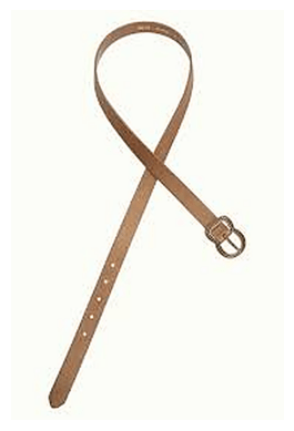 Leather Belt - Bronze Brown - Chillis & More NZ