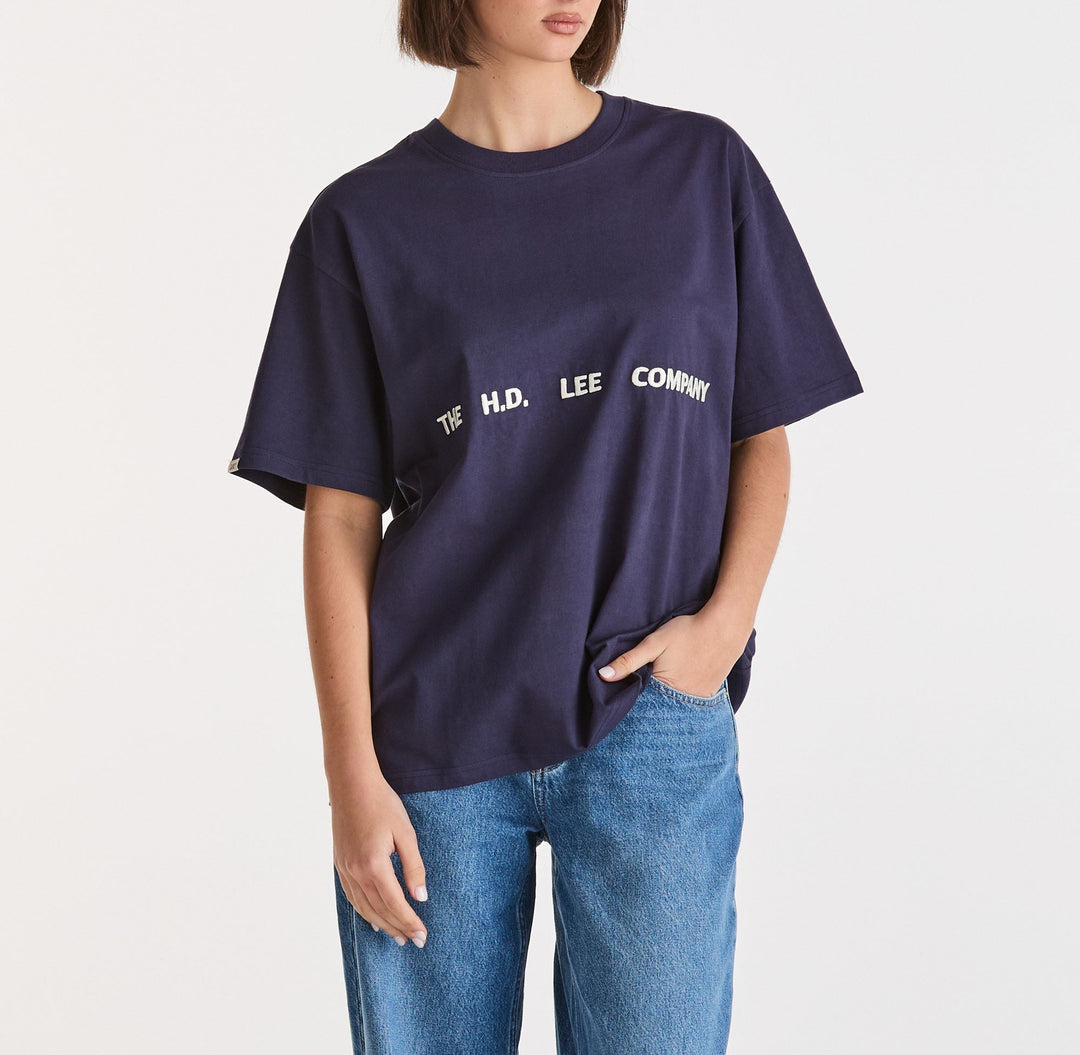Lee Company Baggy Tee - Dark Navy - Chillis & More NZ