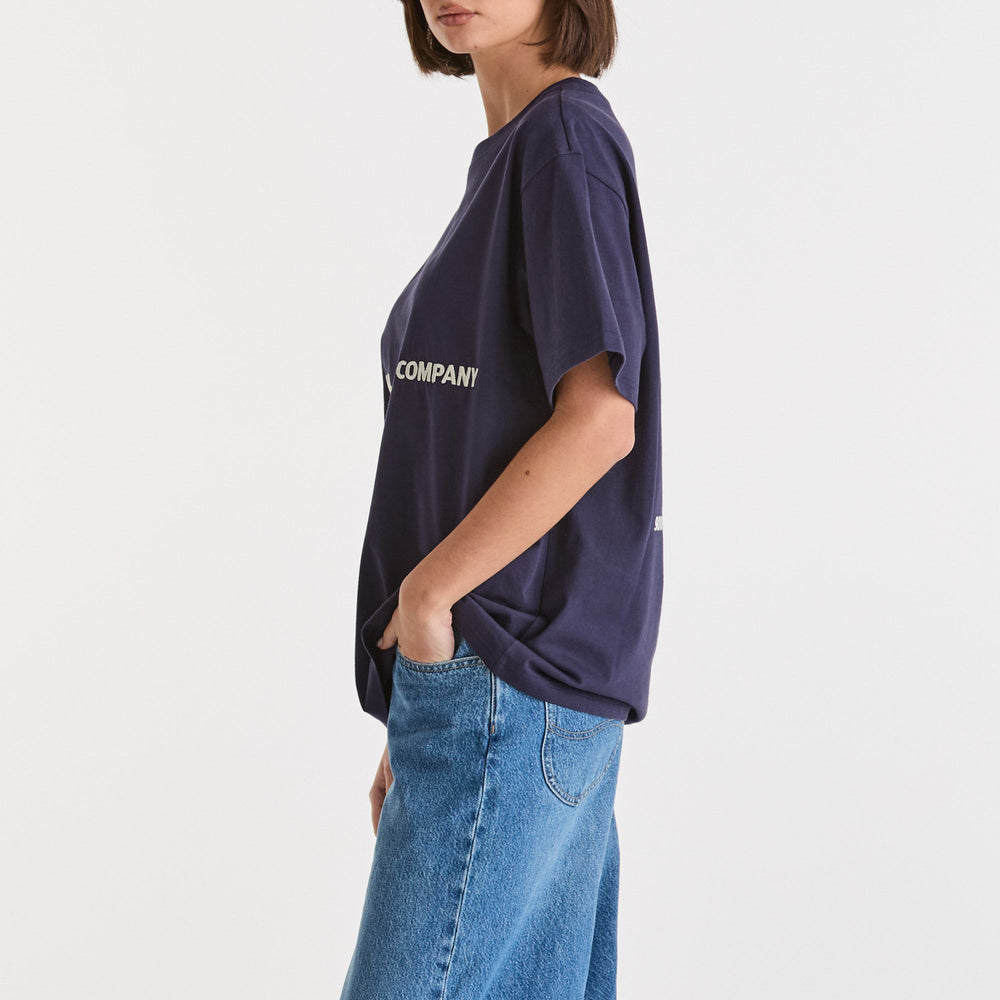 Lee Company Baggy Tee - Dark Navy - Chillis & More NZ