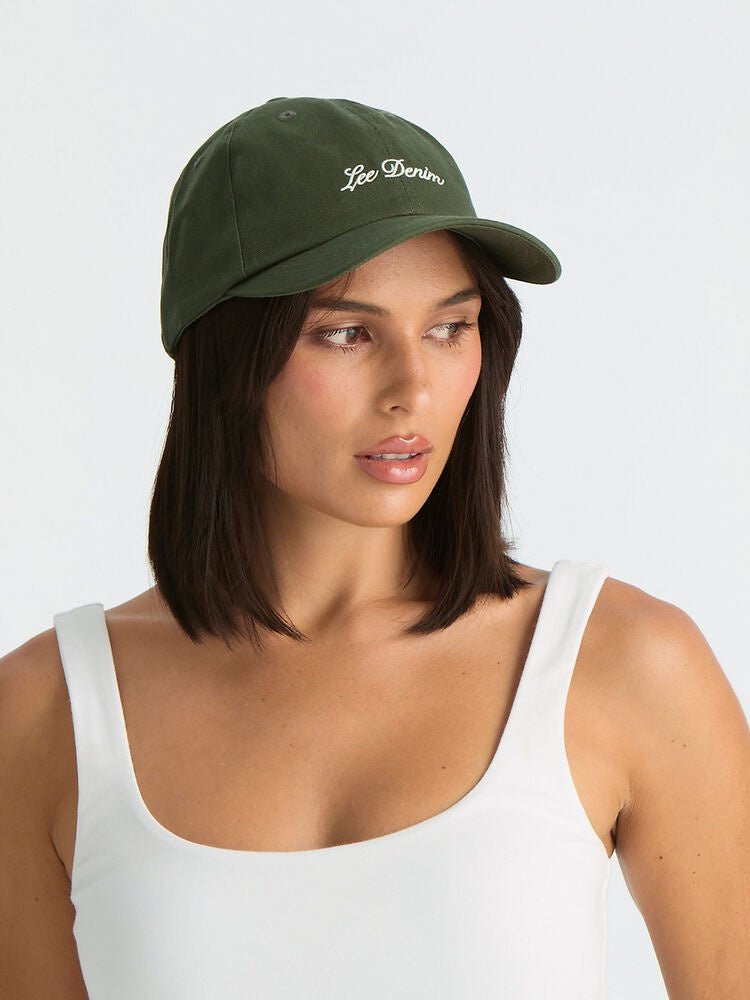 Lee Denim Script Hat - Mulberry - Chillis & More NZ