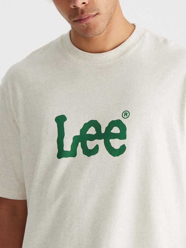 Lee Essential Baggy Tee - Grey Marle - Chillis & More NZ