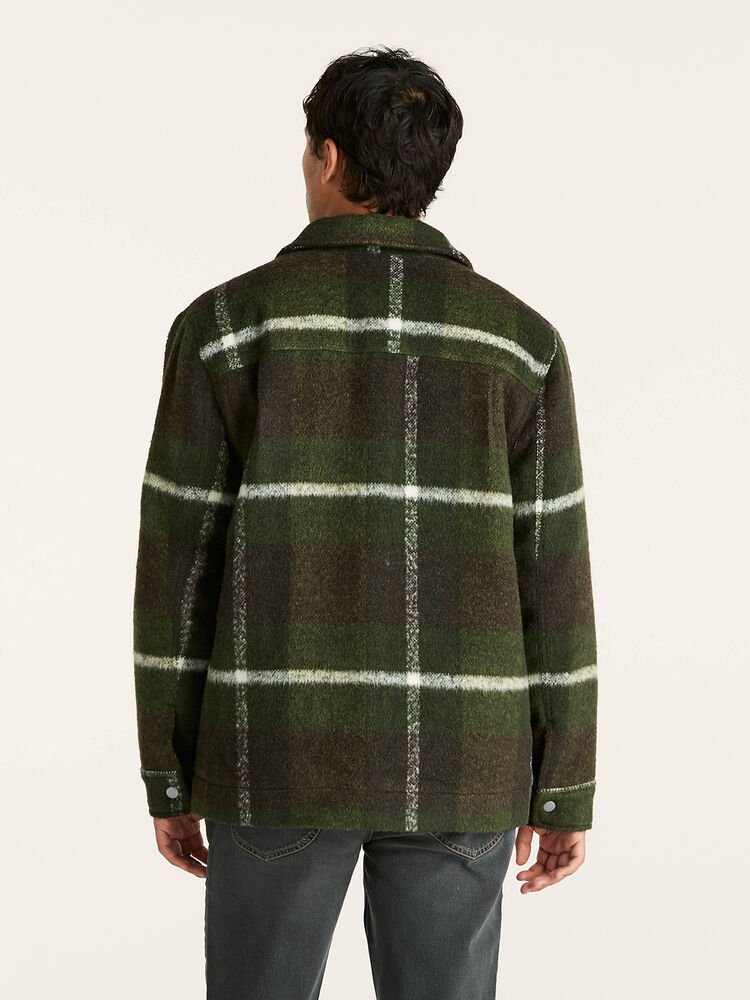 Lee Trade Jacket - Forest Check - Chillis & More NZ