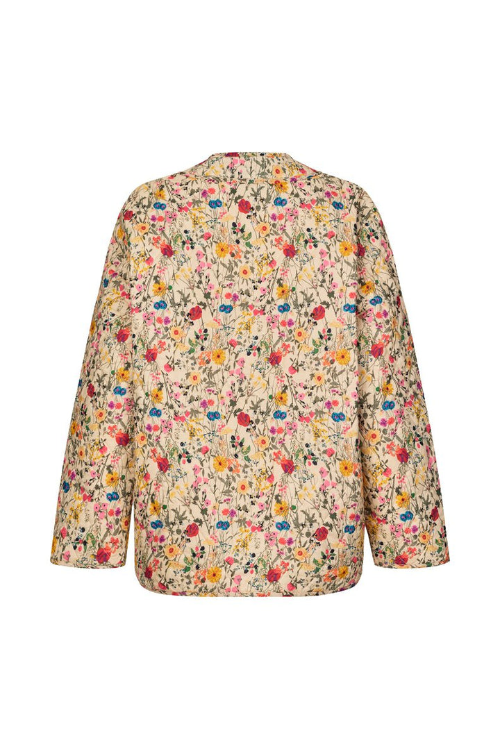 LilyLL Quilted Jacket LS - Flower Print - Chillis & More NZ