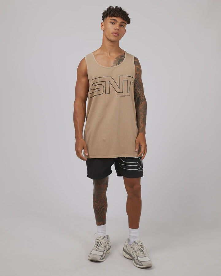 Link Singlet - Tan - Chillis & More NZ