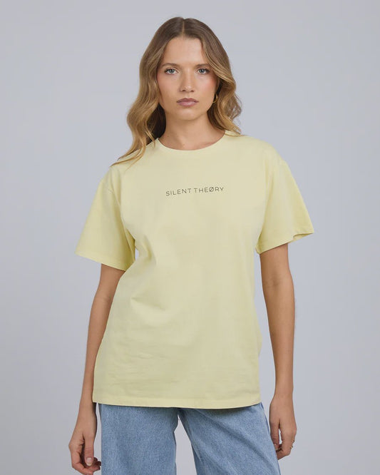 Logo Tee - Lemon - Chillis & More NZ