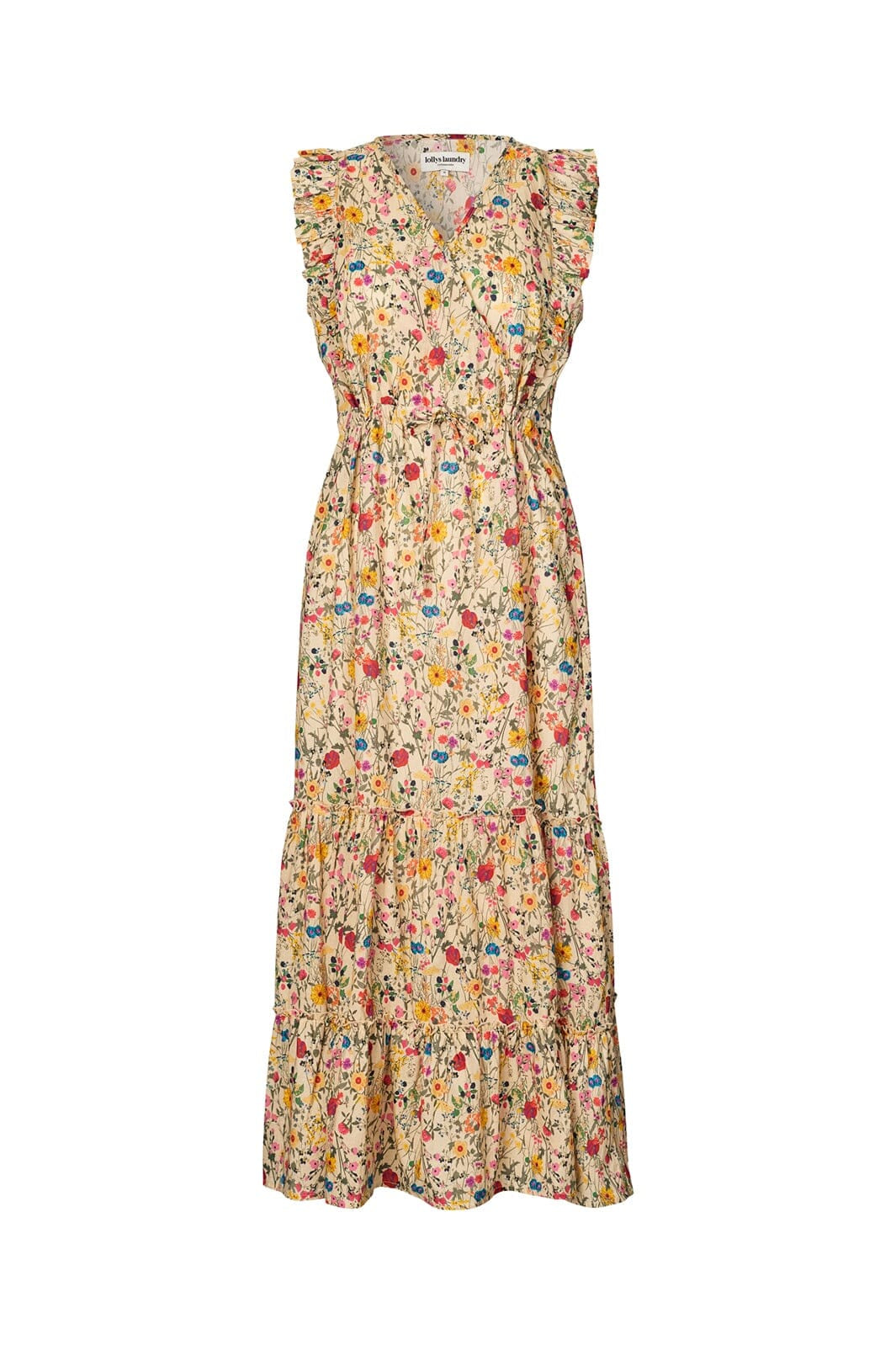 SamoLL Midi Dress SL - Flower Print