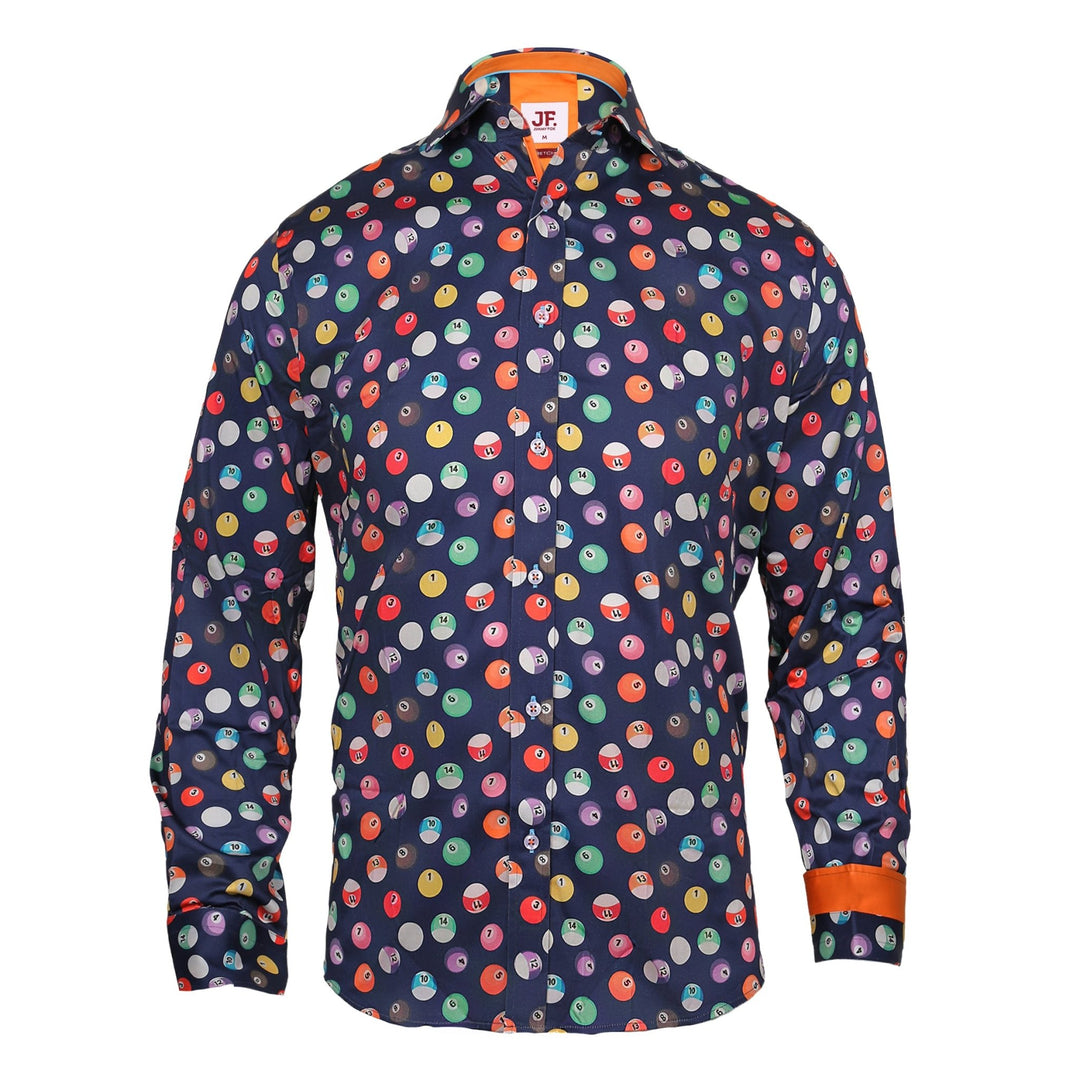 Long Sleeve Print Shirt - Multi 2456 - Chillis & More NZ